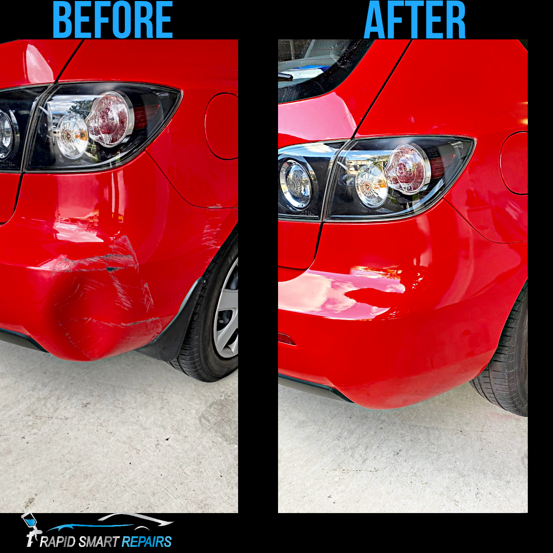 Before and after repair